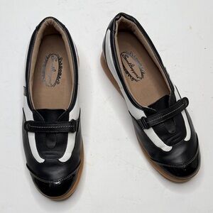 Sandbaggers Women’s Leather Golf Shoes Gina Black S-355 Sz